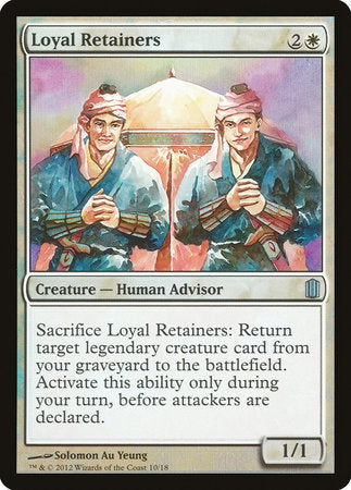 Loyal Retainers [Commander's Arsenal] | Exor Games Bridgewater