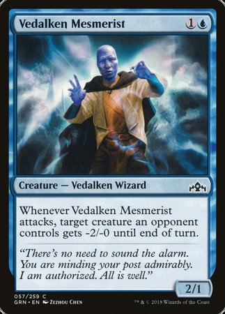 Vedalken Mesmerist [Guilds of Ravnica] | Exor Games Bridgewater