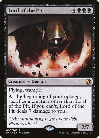 Lord of the Pit [Iconic Masters] | Exor Games Bridgewater