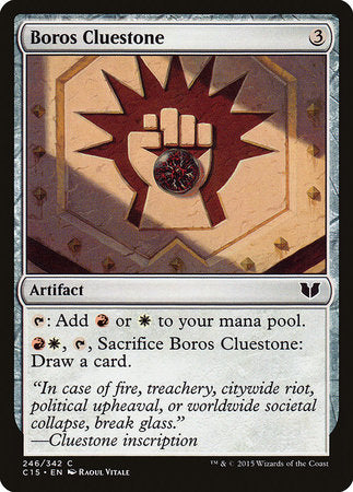 Boros Cluestone [Commander 2015] | Exor Games Bridgewater