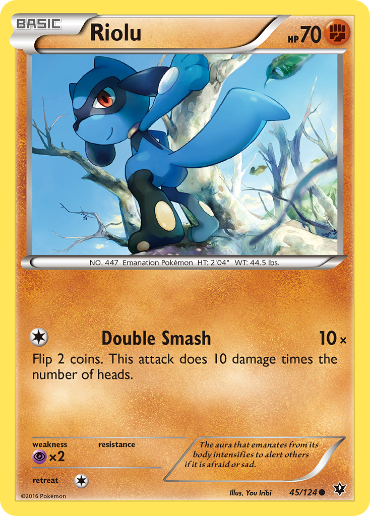 Riolu (45/124) [XY: Fates Collide] | Exor Games Bridgewater