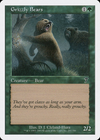 Grizzly Bears [Seventh Edition] | Exor Games Bridgewater