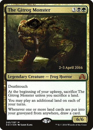 The Gitrog Monster [Shadows over Innistrad Promos] | Exor Games Bridgewater