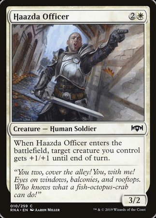 Haazda Officer [Ravnica Allegiance] | Exor Games Bridgewater