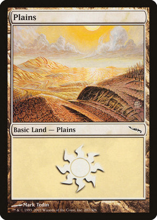 Plains (287) [Mirrodin] | Exor Games Bridgewater
