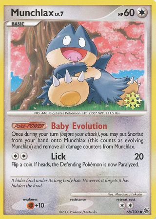 Munchlax (68/100) [Countdown Calendar Promos] | Exor Games Bridgewater