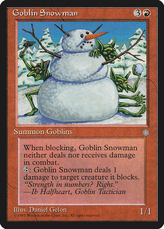 Goblin Snowman [Ice Age] | Exor Games Bridgewater