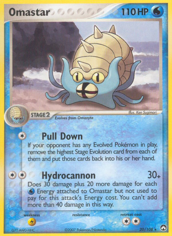 Omastar (20/108) [EX: Power Keepers] | Exor Games Bridgewater