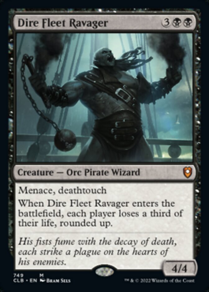 Dire Fleet Ravager [Commander Legends: Battle for Baldur's Gate] | Exor Games Bridgewater