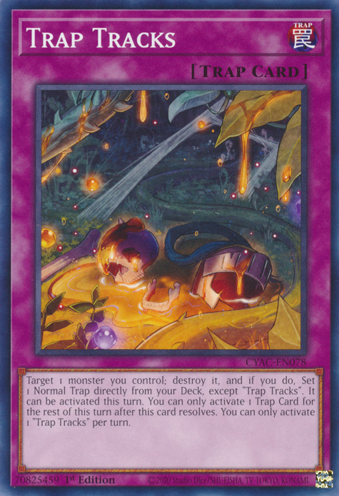 Trap Tracks [CYAC-EN078] Common | Exor Games Bridgewater
