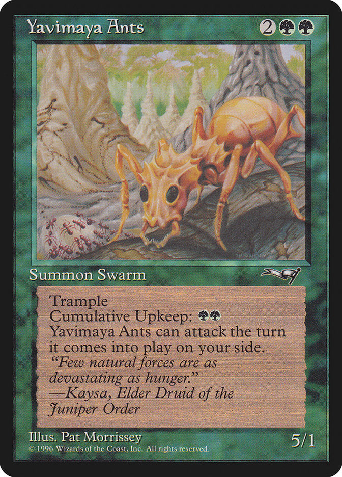 Yavimaya Ants [Alliances] | Exor Games Bridgewater