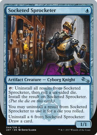 Socketed Sprocketer [Unstable] | Exor Games Bridgewater