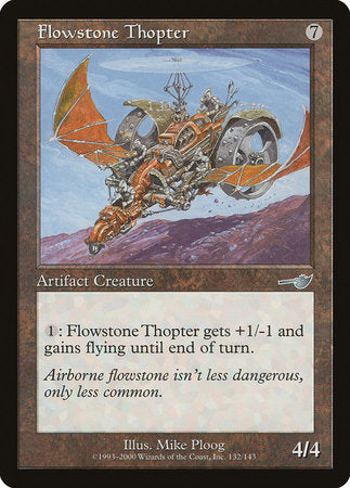 Flowstone Thopter [Nemesis] | Exor Games Bridgewater