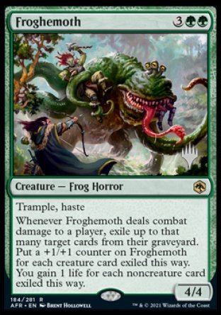 Froghemoth (Promo Pack) [Dungeons & Dragons: Adventures in the Forgotten Realms Promos] | Exor Games Bridgewater