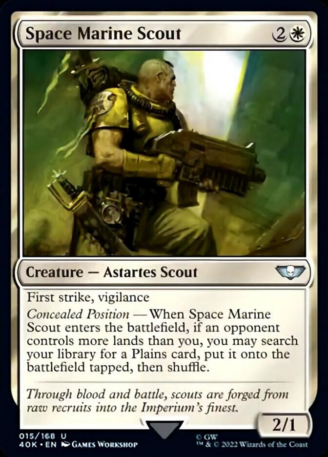 Space Marine Scout [Universes Beyond: Warhammer 40,000] | Exor Games Bridgewater