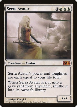 Serra Avatar [Duels of the Planeswalkers 2012 Promos ] | Exor Games Bridgewater