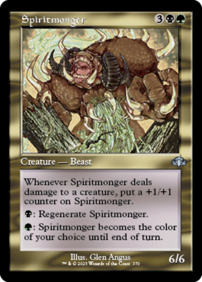 Spiritmonger (Retro) [Dominaria Remastered] | Exor Games Bridgewater