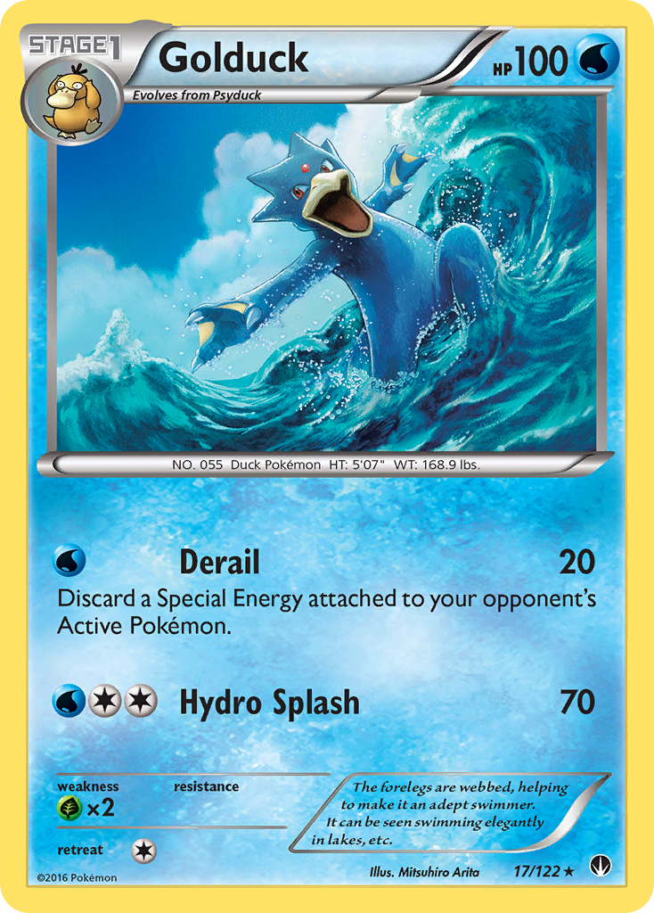 Golduck (17/122) [XY: BREAKpoint] | Exor Games Bridgewater