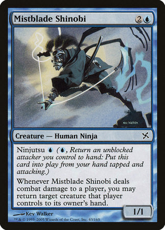 Mistblade Shinobi [Betrayers of Kamigawa] | Exor Games Bridgewater