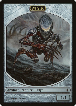 Myr Token [New Phyrexia Tokens] | Exor Games Bridgewater