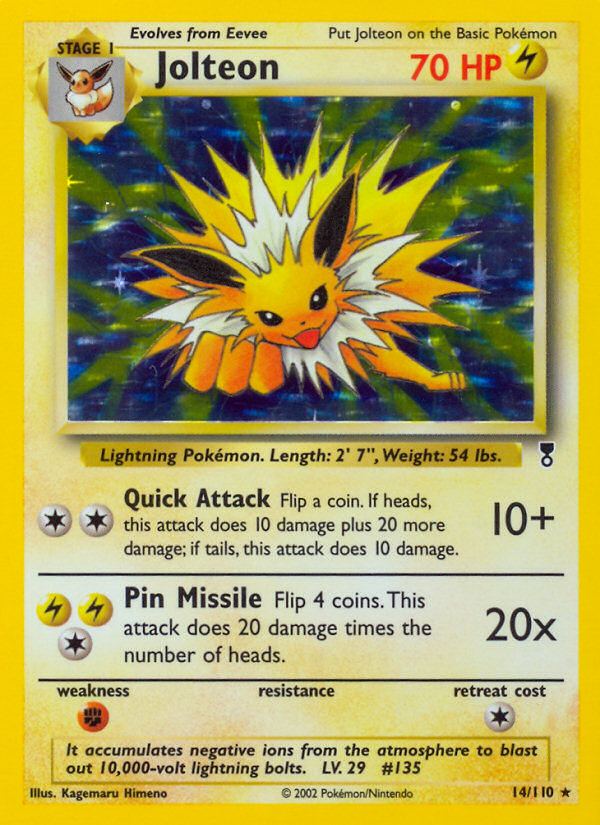 Jolteon (14/110) [Legendary Collection] | Exor Games Bridgewater