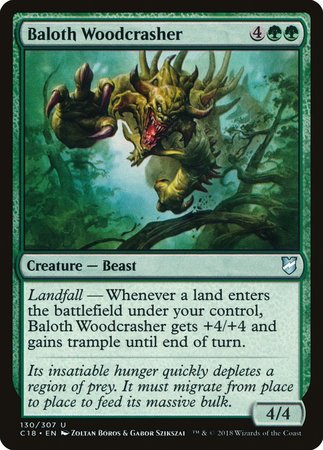 Baloth Woodcrasher [Commander 2018] | Exor Games Bridgewater
