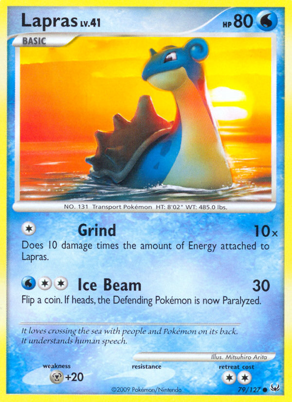 Lapras (79/127) [Platinum: Base Set] | Exor Games Bridgewater