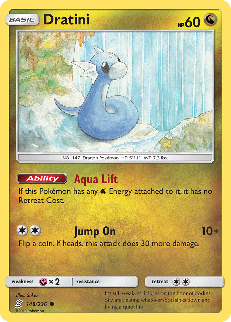 Dratini (148/236) [Sun & Moon: Unified Minds] | Exor Games Bridgewater