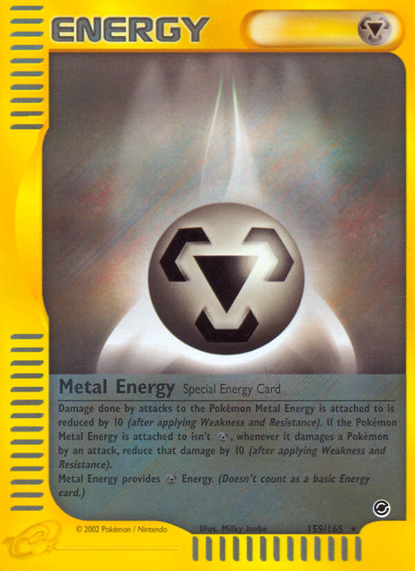 Metal Energy (159/165) [Expedition: Base Set] | Exor Games Bridgewater