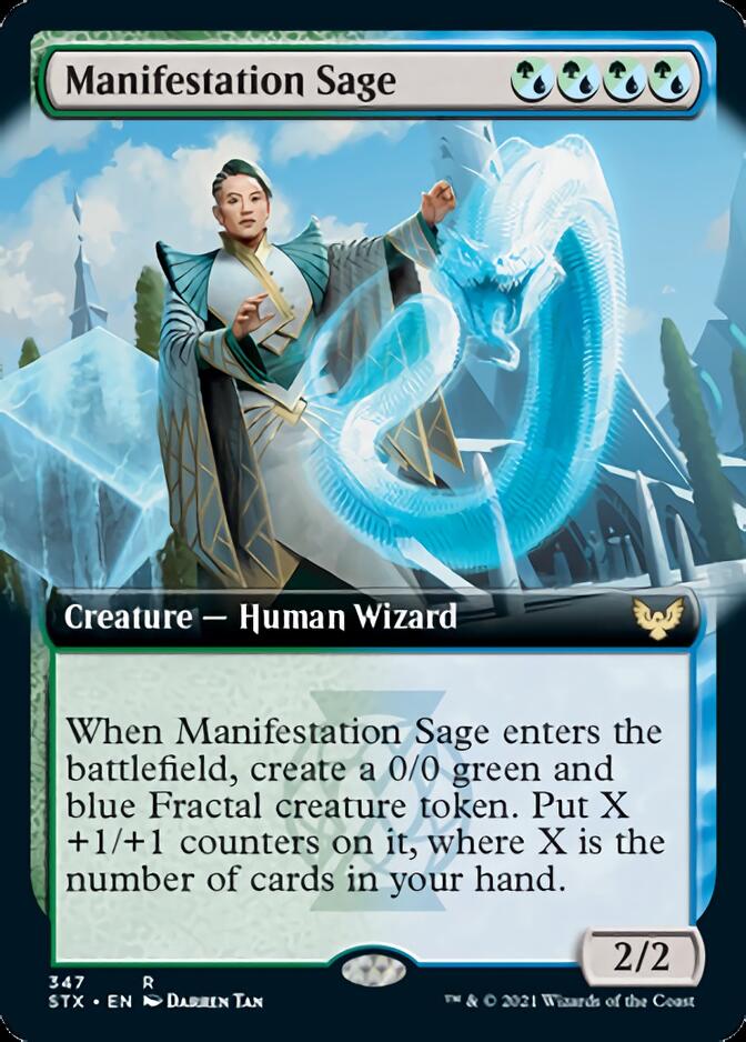 Manifestation Sage (Extended) [Strixhaven: School of Mages] | Exor Games Bridgewater