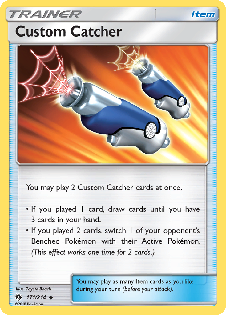 Custom Catcher (171/214) [Sun & Moon: Lost Thunder] | Exor Games Bridgewater