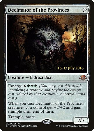 Decimator of the Provinces [Eldritch Moon Promos] | Exor Games Bridgewater