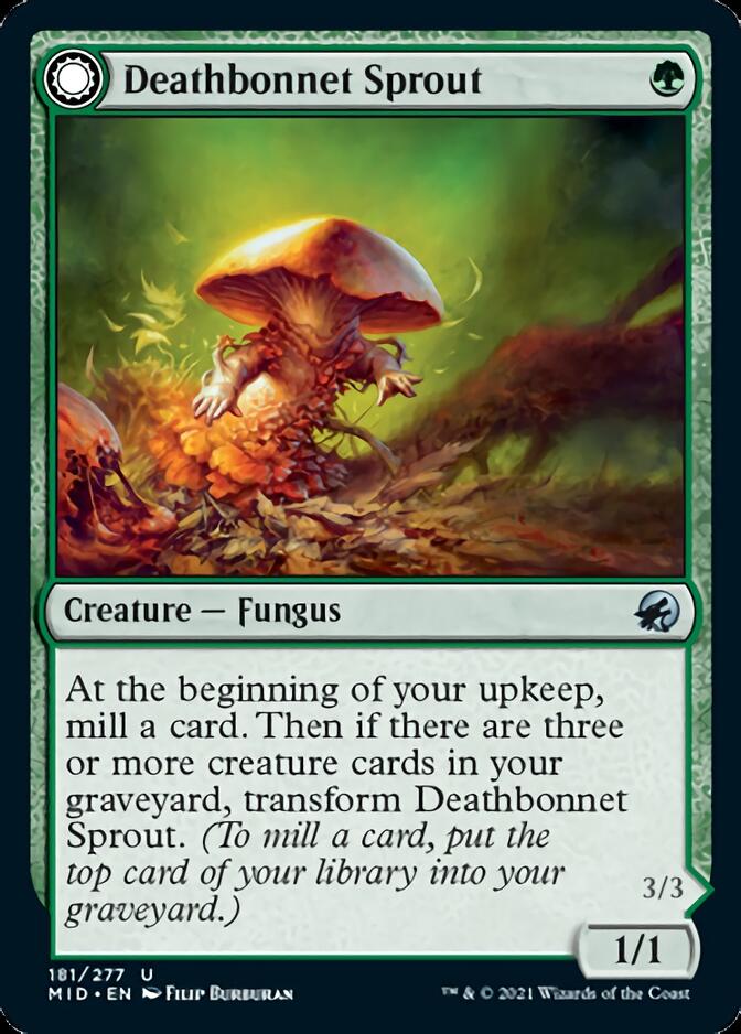 Deathbonnet Sprout // Deathbonnet Hulk [Innistrad: Midnight Hunt] | Exor Games Bridgewater