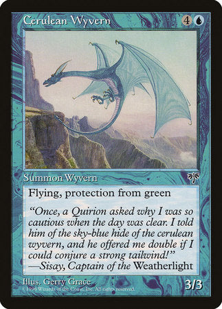 Cerulean Wyvern [Mirage] | Exor Games Bridgewater