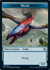 Drake // Elemental (002) Token [Commander 2021 Tokens] | Exor Games Bridgewater