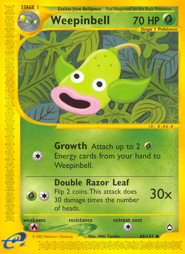 Weepinbell (65/147) [Aquapolis] | Exor Games Bridgewater