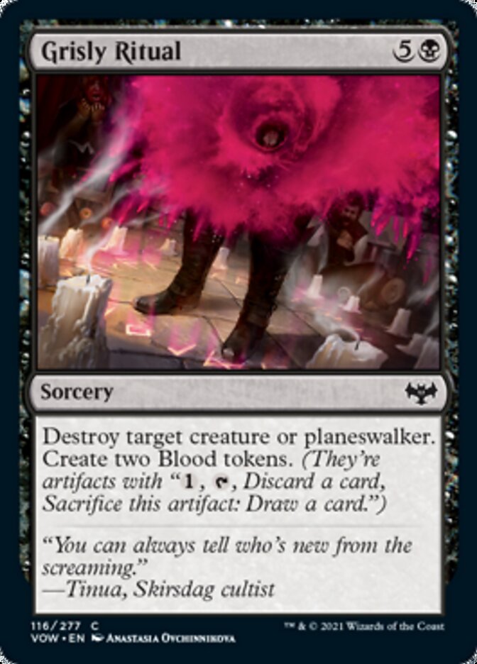 Grisly Ritual [Innistrad: Crimson Vow] | Exor Games Bridgewater