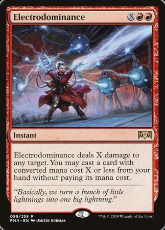 Electrodominance [Ravnica Allegiance] | Exor Games Bridgewater