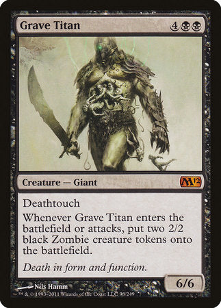 Grave Titan [Magic 2012] | Exor Games Bridgewater