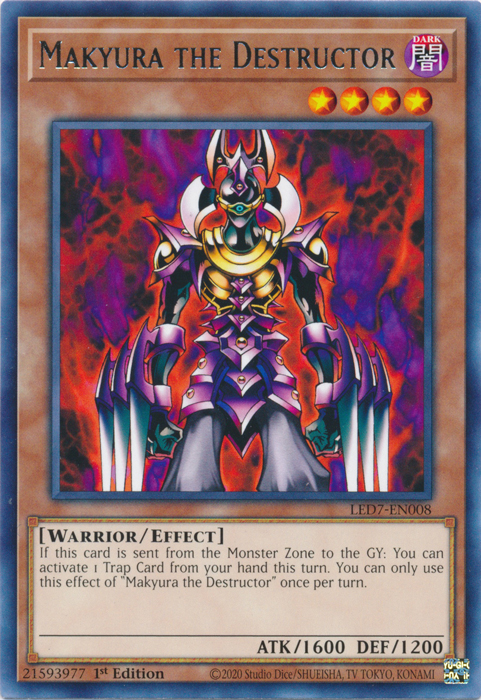 Makyura the Destructor [LED7-EN008] Rare | Exor Games Bridgewater