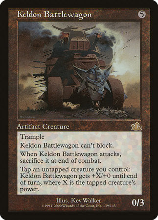 Keldon Battlewagon [Prophecy] | Exor Games Bridgewater