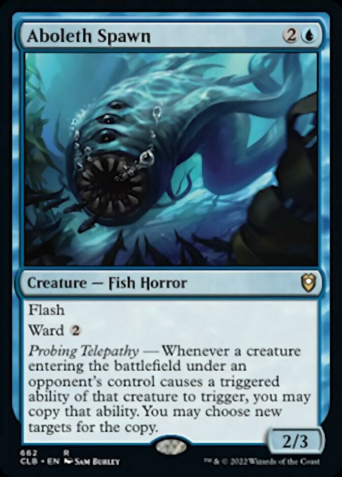 Aboleth Spawn [Commander Legends: Battle for Baldur's Gate] | Exor Games Bridgewater