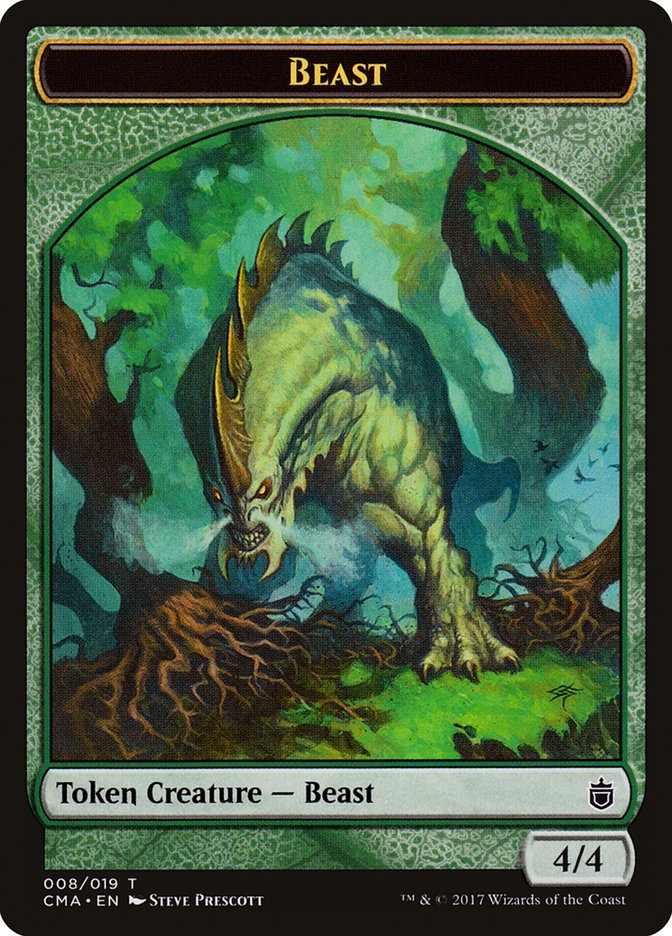 Beast (008/019) [Commander Anthology Tokens] | Exor Games Bridgewater