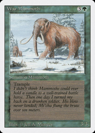 War Mammoth [Revised Edition] | Exor Games Bridgewater