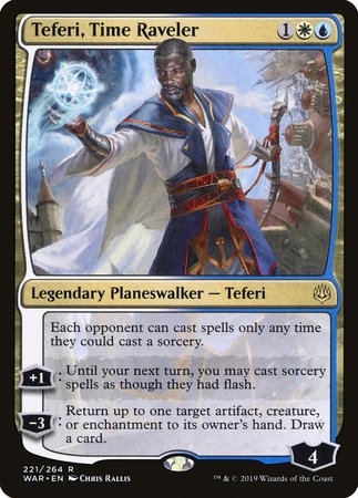 Teferi, Time Raveler [War of the Spark] | Exor Games Bridgewater