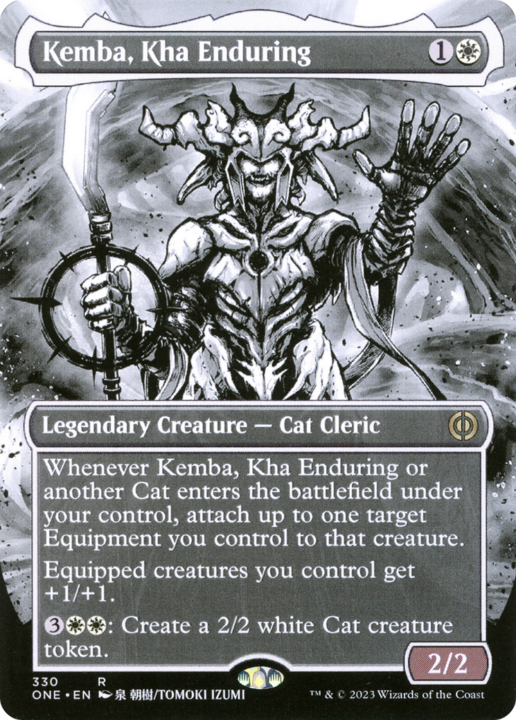 Kemba, Kha Enduring (Borderless Manga) [Phyrexia: All Will Be One] | Exor Games Bridgewater