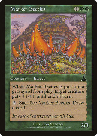 Marker Beetles [Urza's Destiny] | Exor Games Bridgewater