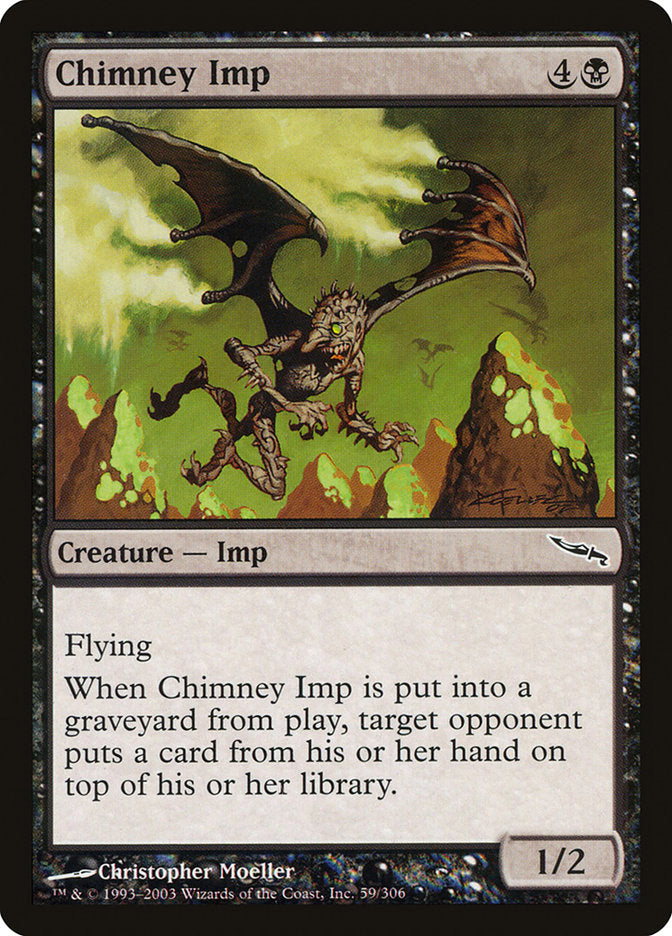 Chimney Imp [Mirrodin] | Exor Games Bridgewater