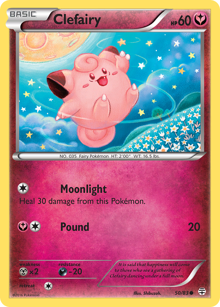 Clefairy (50/83) [XY: Generations] | Exor Games Bridgewater