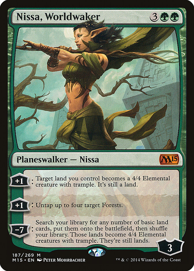 Nissa, Worldwaker [Magic 2015] | Exor Games Bridgewater